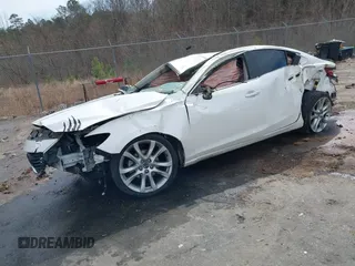 2015 Mazda 6 i Touring with VIN JM1GJ1V65F1176804, listed as a IAAI auction lot 41739500 with Not Provided miles. Bid and sale history available at carsss.com. Image 2.