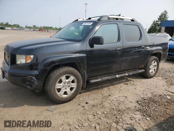 2008 Honda Ridgeline RTL with VIN 2HJYK16548H533610, listed as a Copart auction lot 59674165 with 255,565 mi miles and Clean title. Bid and sale history available at DreamBid. Image 1.