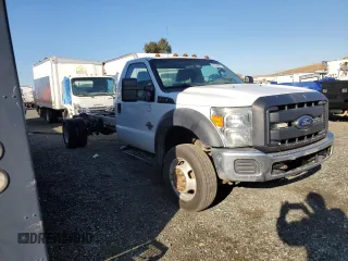 2014 Ford F-550 XL with VIN 1FDUF5GTXEEA62220, listed as a Copart auction lot 80396924 with 130,587 mi miles and Clean Title. Bid and sale history available at carsss.com. Image 4.