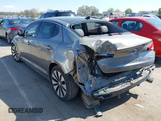 2012 Kia Optima SX with VIN 5XXGR4A60CG004647, listed as a IAAI auction lot 41893616 with 176,713 mi miles and . Bid and sale history available at carsss.com. Image 3.