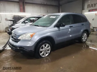 2008 Honda CR-V EX with VIN 5J6RE48508L043192, listed as a Copart auction lot 48048575 with 204,684 mi miles and Salvage Title. Bid and sale history available at carsss.com. Image 1.