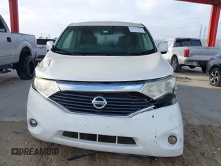 2014 Nissan Quest S with VIN JN8AE2KP4E9105188, listed as a IAAI auction lot 41691761 with 178,057 mi miles. Bid and sale history available at carsss.com. Image 6.