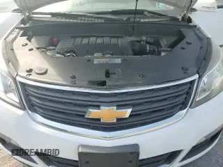 2017 Chevrolet Traverse LS with VIN 1GNKVFEDXHJ140255, listed as a Copart auction lot 63803565 with Not provided miles and Salvage title. Bid and sale history available at DreamBid. Image 14.