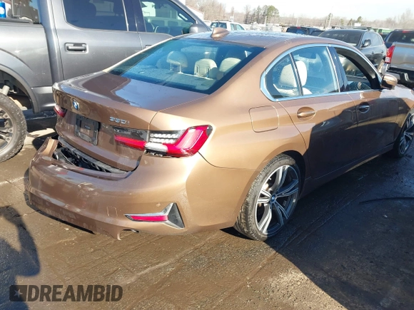 2019 BMW 3 Series 330i with VIN WBA5R1C56KAK08371, listed as a IAAI auction lot 41671953 with 52,433 mi miles and . Bid and sale history available at DreamBid. Image 4.