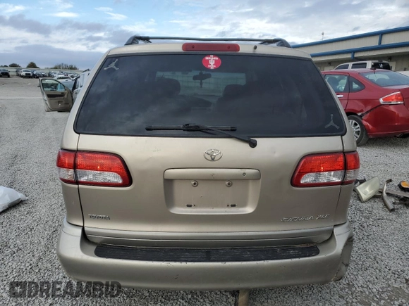2003 Toyota Sienna LE with VIN 4T3ZF13C93U553960, listed as a Copart auction lot 78598214 with 279,436 mi miles and Salvage Title. Bid and sale history available at carsss.com. Image 6.