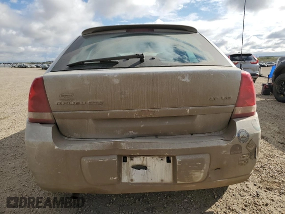 2005 Chevrolet Malibu Maxx LT z VIN 1G1ZU64865F140923, wystawiony jako Copart lot #56044545 z przebiegiem 62 445 mil mil oraz Szkoda całkowita • Salvage title. Historia ofert i sprzedaży dostępna na DreamBid. Obrazek 6.
