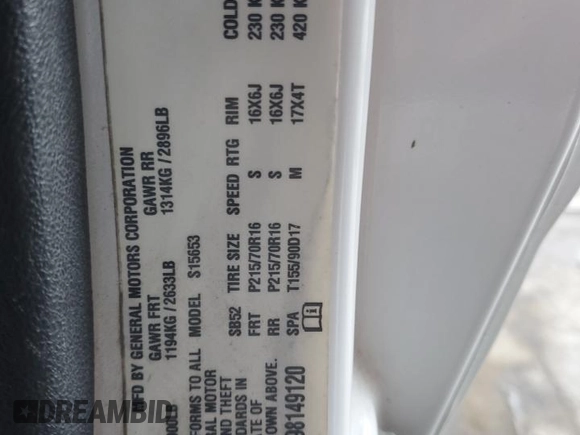 2009 Chevrolet Colorado Work Truck z VIN 1GCCS19E498149120, wystawiony jako Copart lot #72383104 z przebiegiem 296 546 mil mil oraz Szkoda całkowita • Salvage title. Historia ofert i sprzedaży dostępna na DreamBid. Obrazek 14.