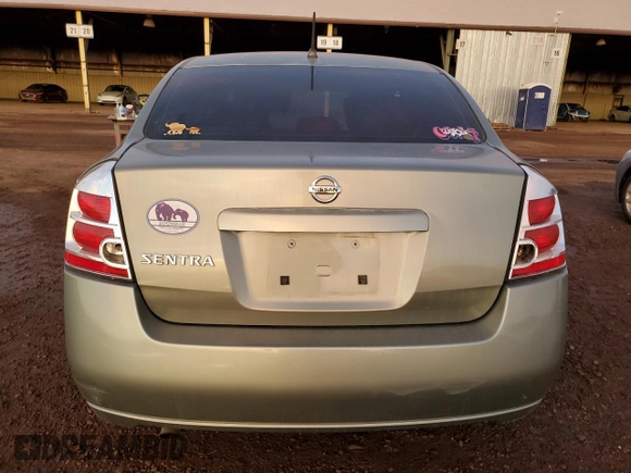 2008 Nissan Sentra S with VIN 3N1AB61E28L707324, listed as a Copart auction lot 44082805 with 198,283 mi miles and Clean Title. Bid and sale history available at DreamBid. Image 6.