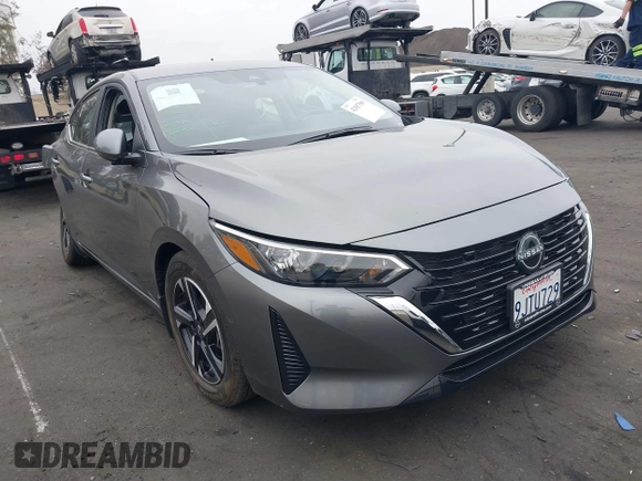 2024 Nissan Sentra SV with VIN 3N1AB8CV3RY229959, listed as a IAAI auction lot 42087589 with 7,316 mi miles and . Bid and sale history available at DreamBid. Image 1.