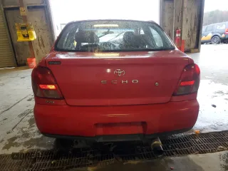 2002 Toyota ECHO with VIN JTDAT123220249959, listed as a Copart auction lot 44739185 with Not provided miles and Salvage title. Bid and sale history available at DreamBid. Image 6.