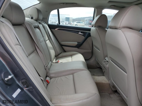 2008 Acura TL with VIN 19UUA66258A009522, listed as a Copart auction lot 51311585 with 68,530 mi miles and Salvage Title. Bid and sale history available at carsss.com. Image 10.