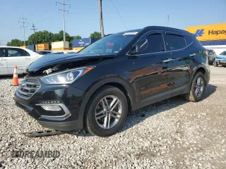 2018 Hyundai Santa Fe 2.4L with VIN 5XYZUDLB9JG512111, listed as a Copart auction lot 63132875 with 58,705 mi miles and Salvage title. Bid and sale history available at DreamBid. Image 1.