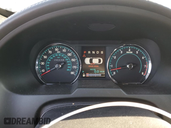 2012 Jaguar XF Supercharged with VIN SAJWA0HE0CMS35830, listed as a Copart auction lot 86216254 with 89,336 mi miles and Salvage Title. Bid and sale history available at carsss.com. Image 9.