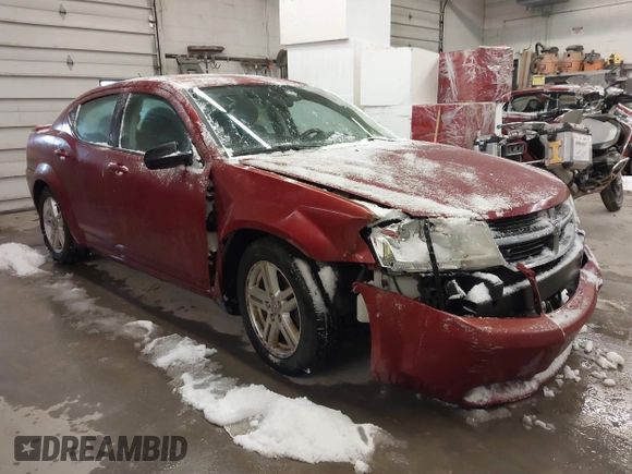 2009 Dodge Avenger SXT with VIN 1B3LC56B99N526607, listed as a IAAI auction lot 41216016 with 166,738 mi miles and . Bid and sale history available at DreamBid. Image 1.