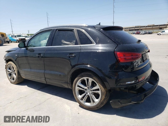 2017 Audi Q3 Prestige with VIN WA1GCCFSXHR005367, listed as a Copart auction lot 52035255 with 0 mi miles and Clean Title. Bid and sale history available at carsss.com. Image 2.