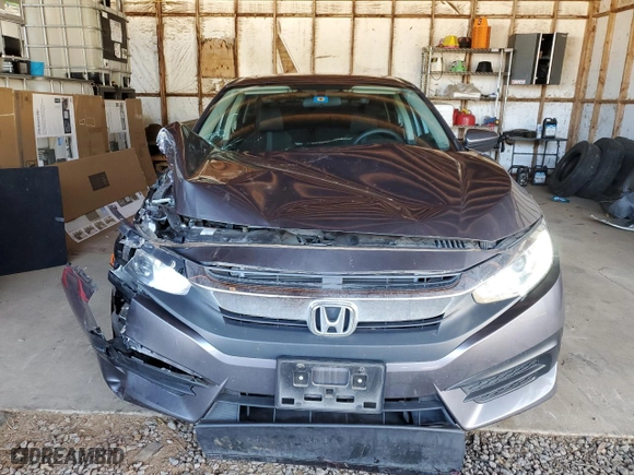 2018 Honda Civic Sedan EX with VIN 19XFC2F73JE009415, listed as a Copart auction lot 44040625 with 39,163 mi miles and Salvage Title. Bid and sale history available at carsss.com. Image 5.