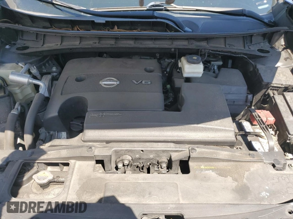 2017 Nissan Murano S z VIN 5N1AZ2MG0HN166980, wystawiony jako Copart lot #55327435 z przebiegiem 78 203 mil mil oraz Szkoda całkowita • Salvage title. Historia ofert i sprzedaży dostępna na DreamBid. Obrazek 12.