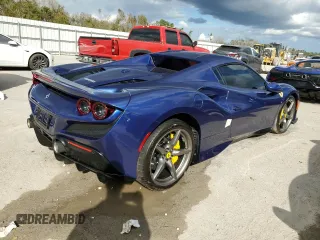 2021 Ferrari F8 с VIN ZFF93LMA0M0261333, выставлен на аукционе Copart как лот 74524674 с пробегом Не указан миль и На запчасти • Non repairable. История ставок и продаж доступна на DreamBid. Изображение 3.
