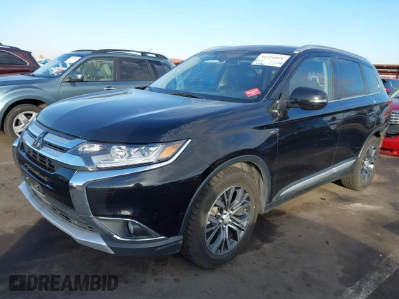 2016 Mitsubishi Outlander GT with VIN JA4JZ4AX0GZ033187, listed as a IAAI auction lot 41356040 with 100,462 mi miles and . Bid and sale history available at DreamBid. Image 2.