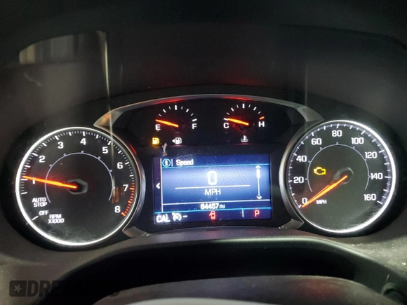 2021 GMC Acadia SLE with VIN 1GKKNRLS2MZ213274, listed as a Copart auction lot 48295345 with 64,457 mi miles and Salvage Title. Bid and sale history available at DreamBid. Image 9.