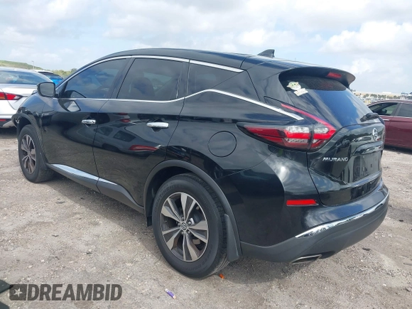 2019 Nissan Murano S with VIN 5N1AZ2MJXKN114050, listed as a IAAI auction lot 41960951 with 86,897 mi miles and . Bid and sale history available at DreamBid. Image 3.