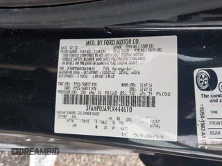 2012 Ford Fusion SEL with VIN 3FAHP0JA9CR444610, listed as a IAAI auction lot 41939990 with 140,029 mi miles. Bid and sale history available at carsss.com. Image 9.