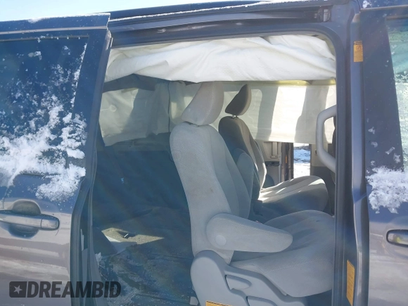 2013 Toyota Sienna LE with VIN 5TDJK3DCXDS061105, listed as a IAAI auction lot 41363922 with 163,231 mi miles and . Bid and sale history available at DreamBid. Image 8.