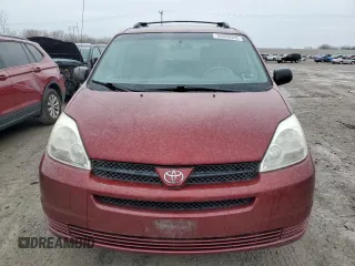 2005 Toyota Sienna CE with VIN 5TDZA23C25S264170, listed as a Copart auction lot 54058345 with 103,339 mi miles and Clean Title. Bid and sale history available at carsss.com. Image 5.