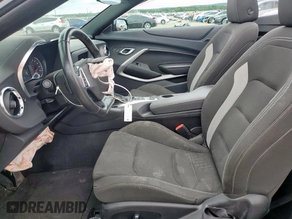 2023 Chevrolet Camaro 1LT with VIN 1G1FB3DX0P0148147, listed as a Copart auction lot 58852945 with 57,859 mi miles and Salvage title. Bid and sale history available at DreamBid. Image 7.