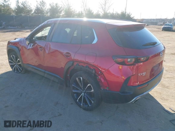 2023 Mazda CX-50 2.5 Turbo with VIN 7MMVABXY0PN119903, listed as a IAAI auction lot 41445752 with Not Provided miles. Bid and sale history available at carsss.com. Image 3.