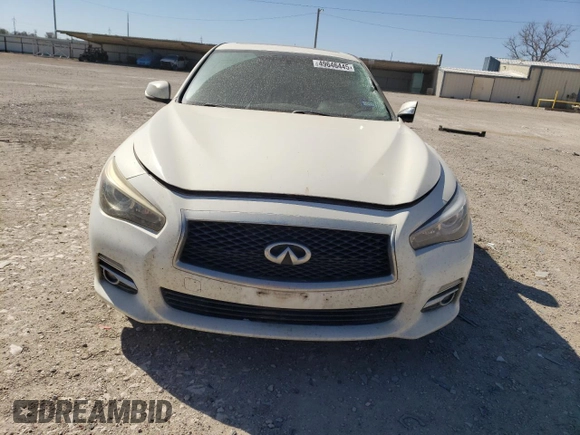 2017 Infiniti Q50 3.0t Premium with VIN JN1EV7AP6HM734712, listed as a Copart auction lot 49646445 with 115,814 mi miles and Salvage Title. Bid and sale history available at carsss.com. Image 5.