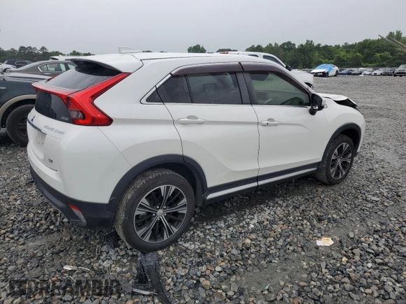 2018 Mitsubishi Eclipse Cross SE with VIN JA4AT5AA8JZ038762, listed as a Copart auction lot 58362735 with 87,163 mi miles and Salvage title. Bid and sale history available at DreamBid. Image 3.