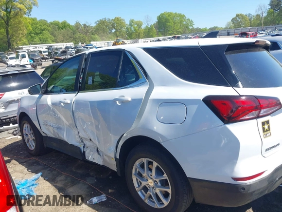 2024 Chevrolet Equinox LT z VIN 3GNAXKEG3RS232431, wystawiony jako IAAI lot #42021525 z przebiegiem 8 090 mil mil oraz . Historia ofert i sprzedaży dostępna na DreamBid. Obrazek 14.