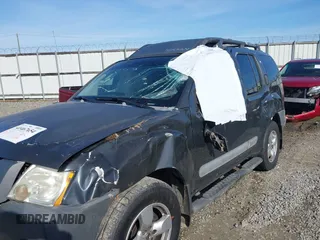 2005 Nissan Xterra S with VIN 5N1AN08U35C650696, listed as a IAAI auction lot 41467654 with 263,410 mi miles. Bid and sale history available at carsss.com. Image 6.