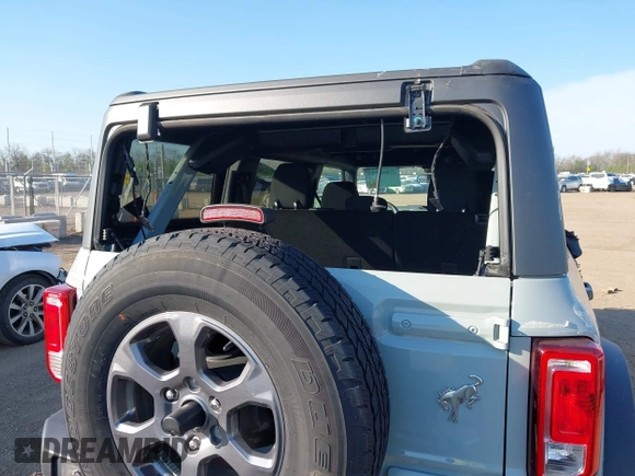 2023 Ford Bronco with VIN 1FMEE5BP3PLB54172, listed as a IAAI auction lot 42092197 with 30,167 mi miles and . Bid and sale history available at DreamBid. Image 18.