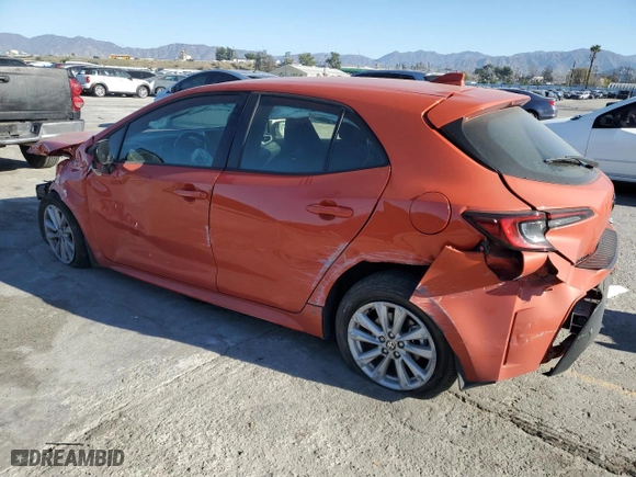 2023 Toyota Corolla Hatchback SE with VIN JTND4MBE0P3207286, listed as a Copart auction lot 46094495 with 26,564 mi miles and Salvage Title. Bid and sale history available at carsss.com. Image 2.