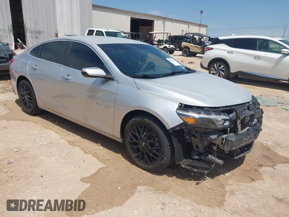2016 Chevrolet Malibu LT with VIN 1G1ZE5ST0GF185177, listed as a IAAI auction lot 41978941 with 128,699 mi miles and . Bid and sale history available at DreamBid. Image 1.