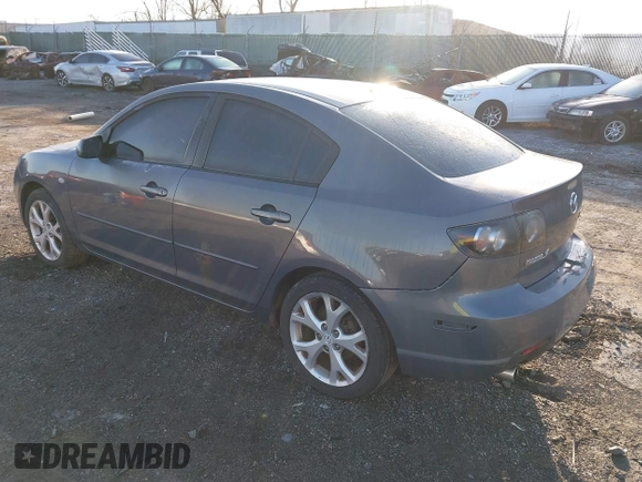 2008 Mazda 3 i Touring Value with VIN JM1BK32G181149702, listed as a IAAI auction lot 41800136 with 205,677 mi miles. Bid and sale history available at carsss.com. Image 3.