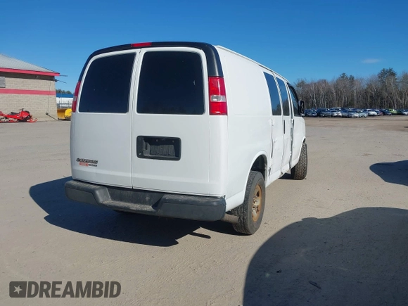2016 Chevrolet Express Cargo with VIN 1GCWGAFF7G1280009, listed as a IAAI auction lot 41908291 with 148,798 mi miles and . Bid and sale history available at DreamBid. Image 4.