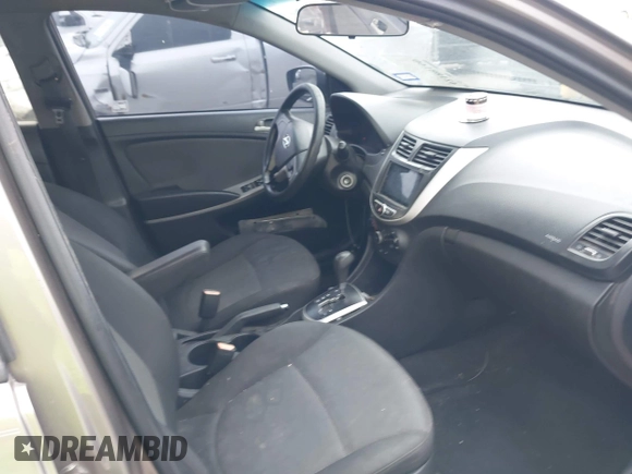 2014 Hyundai Accent GS with VIN KMHCT5AE6EU157393, listed as a IAAI auction lot 42188160 with 221,375 mi miles and . Bid and sale history available at DreamBid. Image 5.