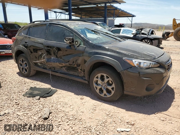 2023 Subaru Crosstrek Special Sports with VIN JF2GTHRC6PH324648, listed as a Copart auction lot 58206325 with 34,951 mi miles and Salvage title. Bid and sale history available at DreamBid. Image 4.