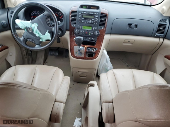 2007 Hyundai Entourage GLS with VIN KNDMC233376034872, listed as a Copart auction lot 48369865 with 63,189 mi miles and Salvage Title. Bid and sale history available at carsss.com. Image 8.