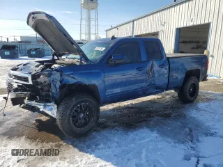 2015 Chevrolet Silverado 1500 LT with VIN 1GCVKREC7FZ442026, listed as a Copart auction lot 45316785 with 104,178 mi miles and Salvage Title. Bid and sale history available at carsss.com. Image 1.