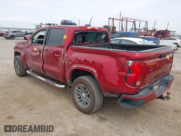 2023 Chevrolet Colorado 2WD LT z VIN 1GCPSCEK7P1269024, wystawiony jako IAAI lot #41788940 z przebiegiem Nie podano mil oraz . Historia ofert i sprzedaży dostępna na DreamBid. Obrazek 3.