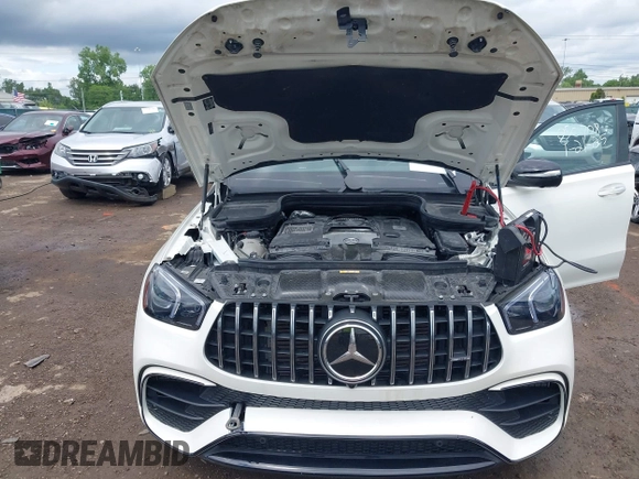 2021 Mercedes-Benz GLE 63 S AMG with VIN 4JGFD8KB0MA379217, listed as a IAAI auction lot 42556716 with 34,850 mi miles and . Bid and sale history available at DreamBid. Image 10.