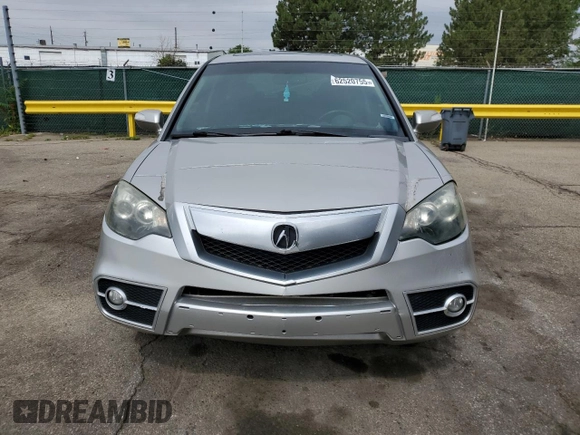 2011 Acura RDX Technology with VIN 5J8TB1H50BA006781, listed as a Copart auction lot 62520755 with 217,445 mi miles and Clean title. Bid and sale history available at DreamBid. Image 5.