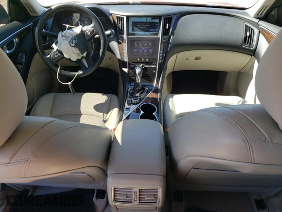 2014 Infiniti Q50 Premium with VIN JN1BV7AP8EM676682, listed as a Copart auction lot 47731195 with 78,902 mi miles and Salvage Title. Bid and sale history available at carsss.com. Image 8.