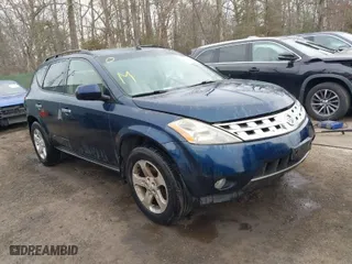 2004 Nissan Murano SE with VIN JN8AZ08W64W341171, listed as a IAAI auction lot 41684057 with 231,415 mi miles. Bid and sale history available at carsss.com. Image 1.
