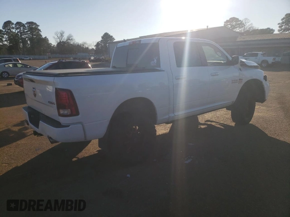 2015 Ram 1500 Sport with VIN 1C6RR7MT7FS633450, listed as a Copart auction lot 41619025 with 111,757 mi miles and Salvage title. Bid and sale history available at DreamBid. Image 3.