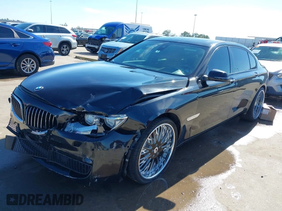 2015 BMW 7 Series 750Li xDrive with VIN WBAYF8C59FD655120, listed as a IAAI auction lot 41315152 with 82,244 mi miles and . Bid and sale history available at carsss.com. Image 21.